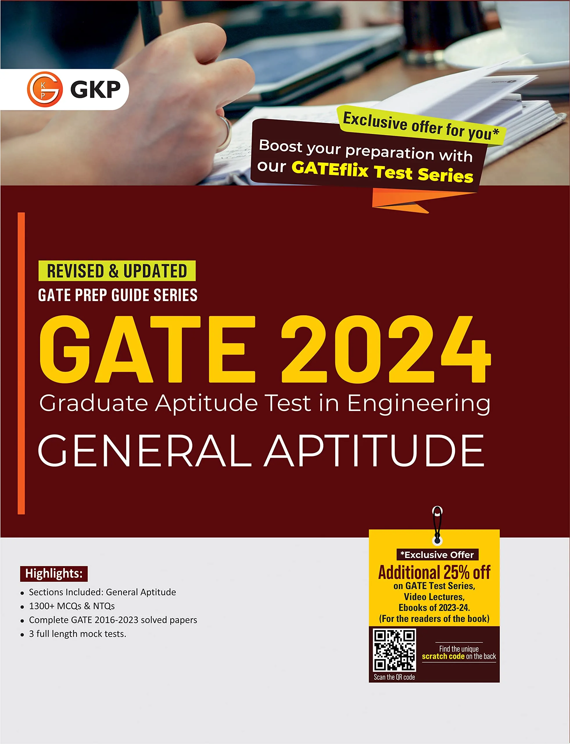 GATE 2024: General Aptitude - Study Guide by GKP - GKP