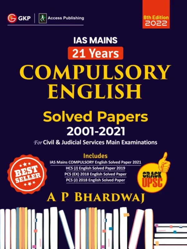 IAS Mains 2022 Compulsory English AP Bhardwaj Solved papers
