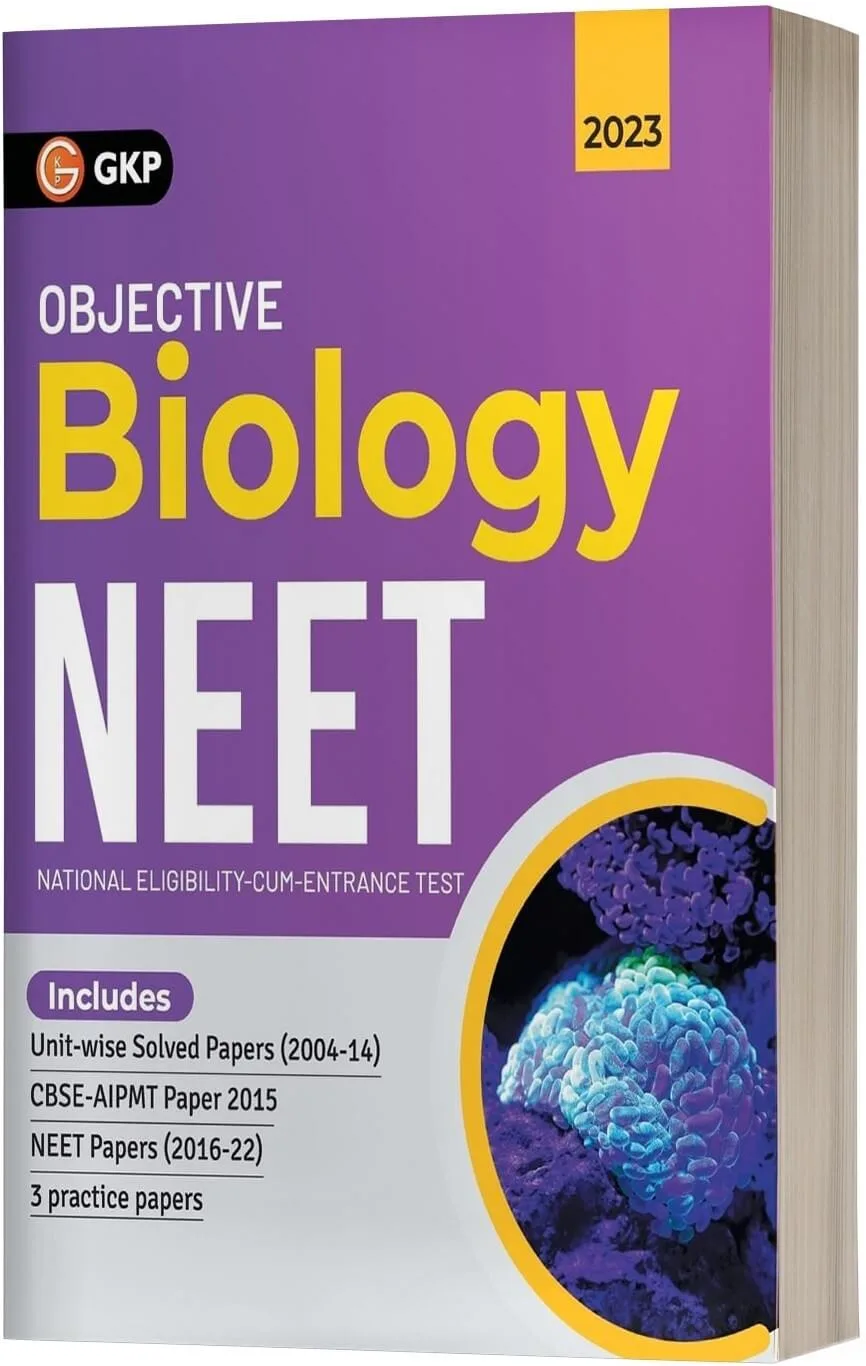 Objective biology NEET front