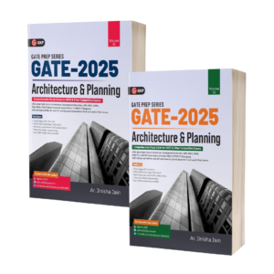 Ultimate Combo Set for GATE 2025: Architecture & Planning (Volume 1& 2) by Ar. Jinisha Jain