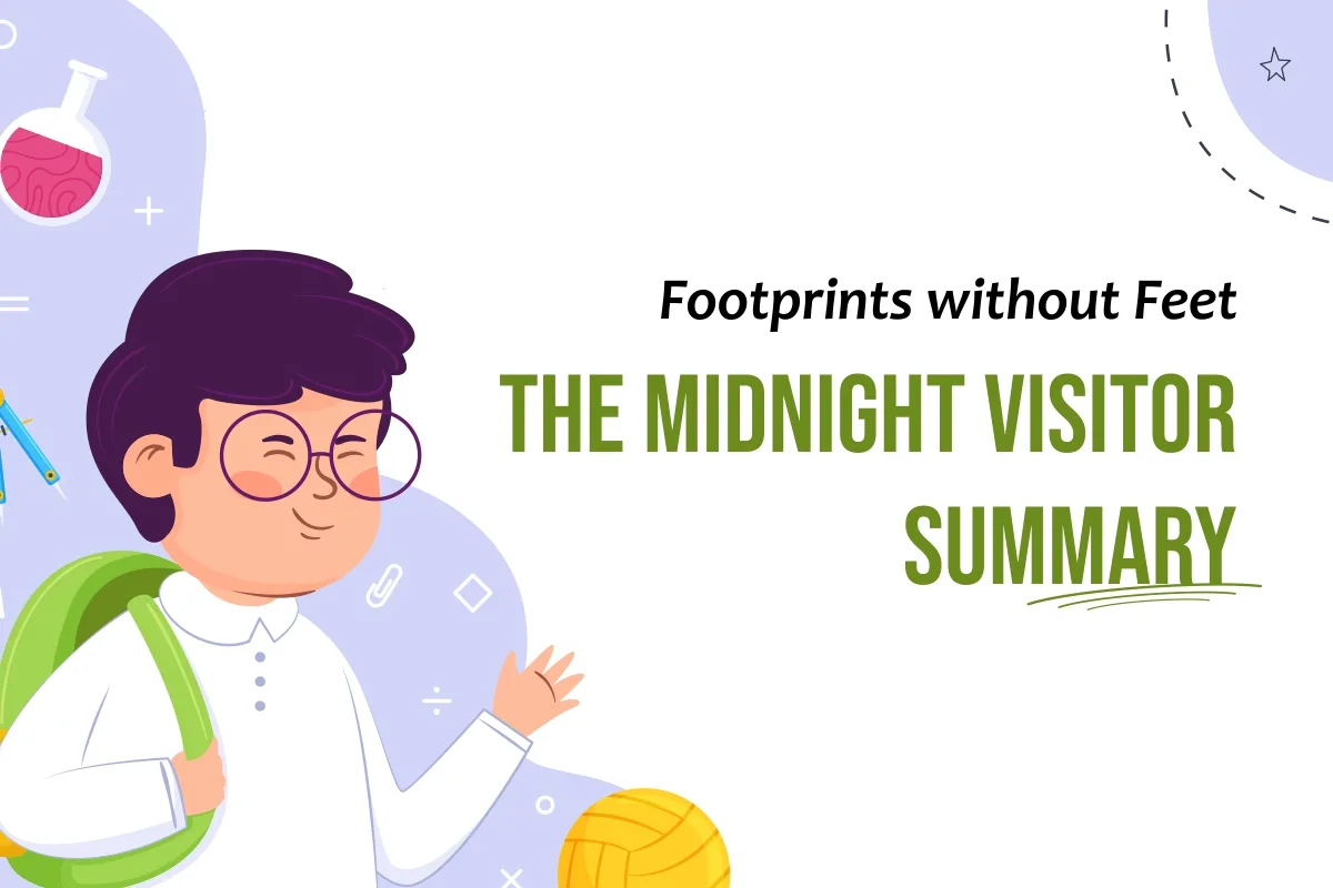 The Midnight Visitor Summary footprints without feet